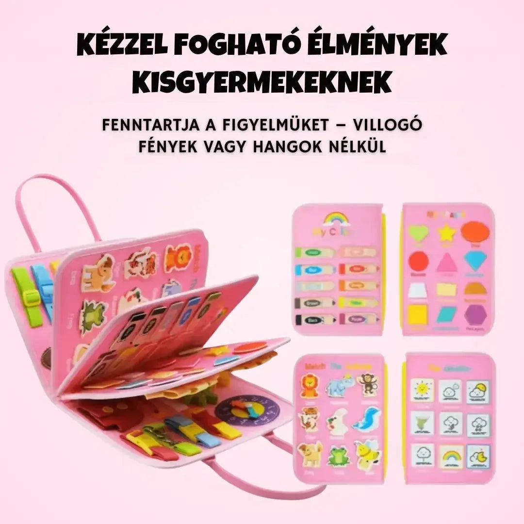 Pöttöm Pajti interaktív foglalkoztató  könyv